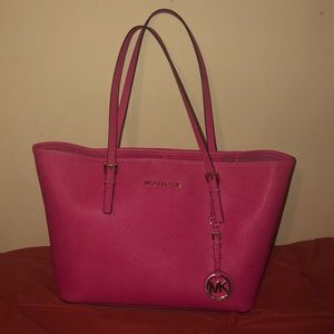 Hot pink Micheal Kors bag